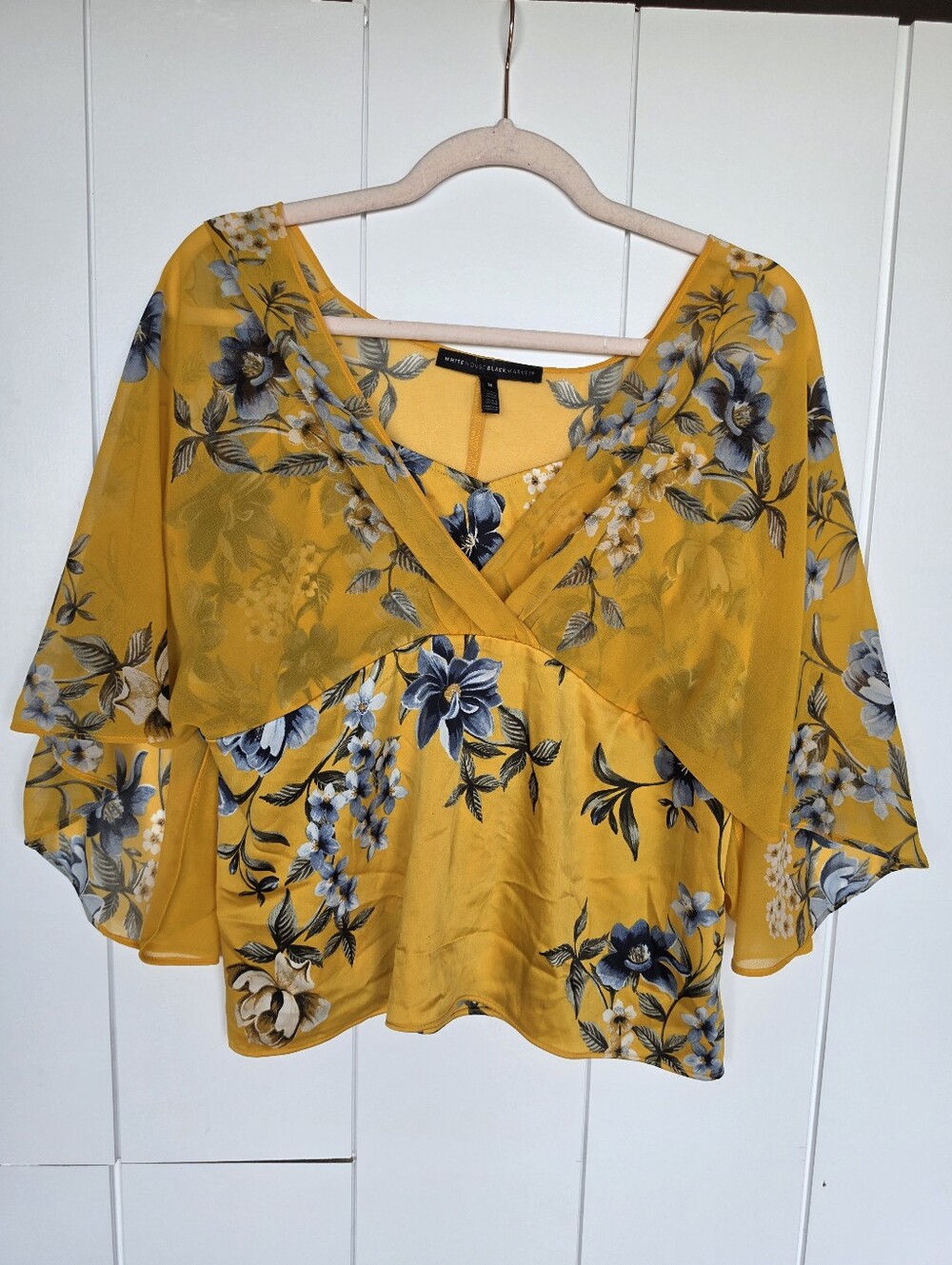 White House Black Market Kimono Blouse - Medium